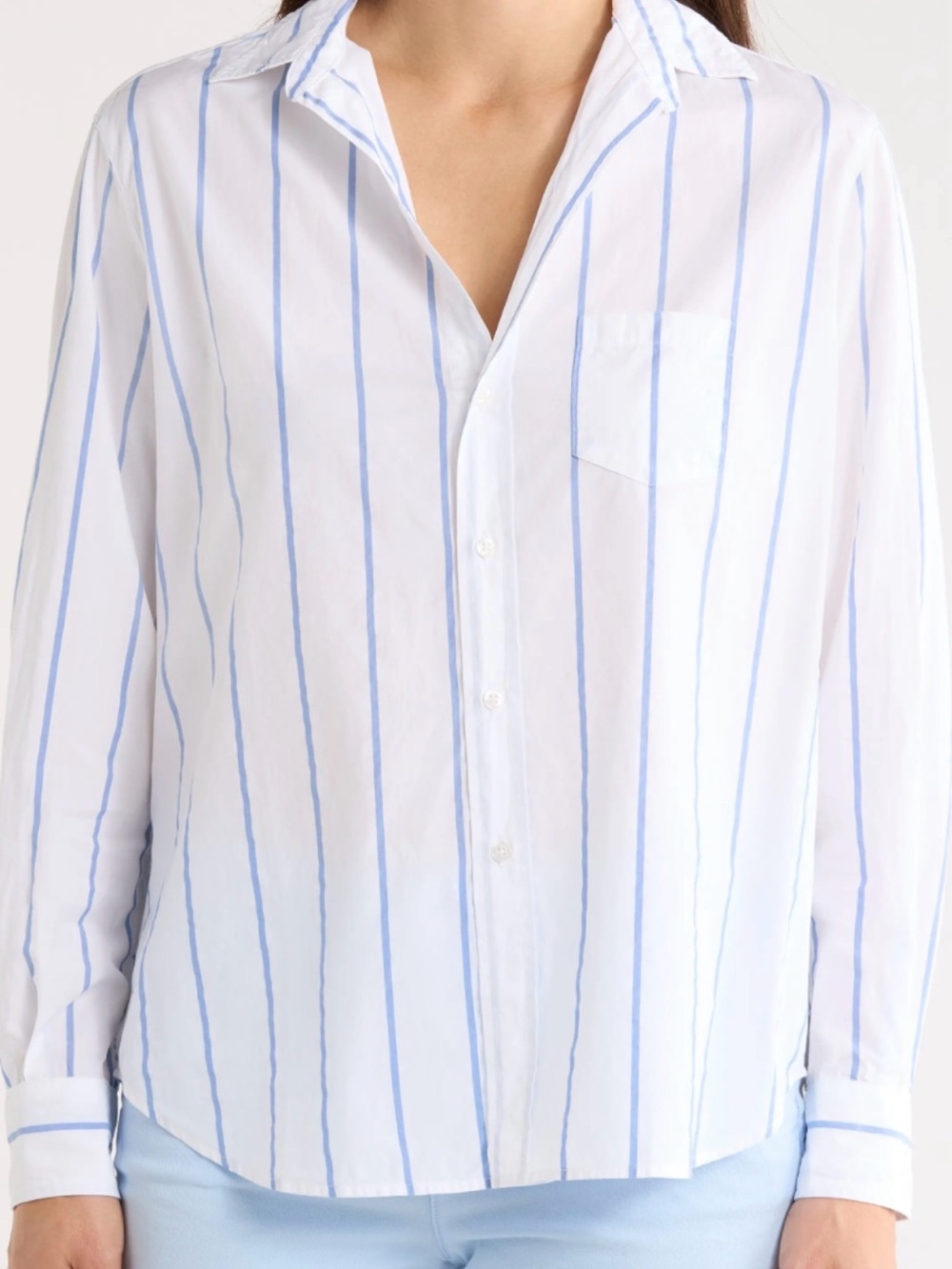Frank & Eileen relaxed fit cotton top small